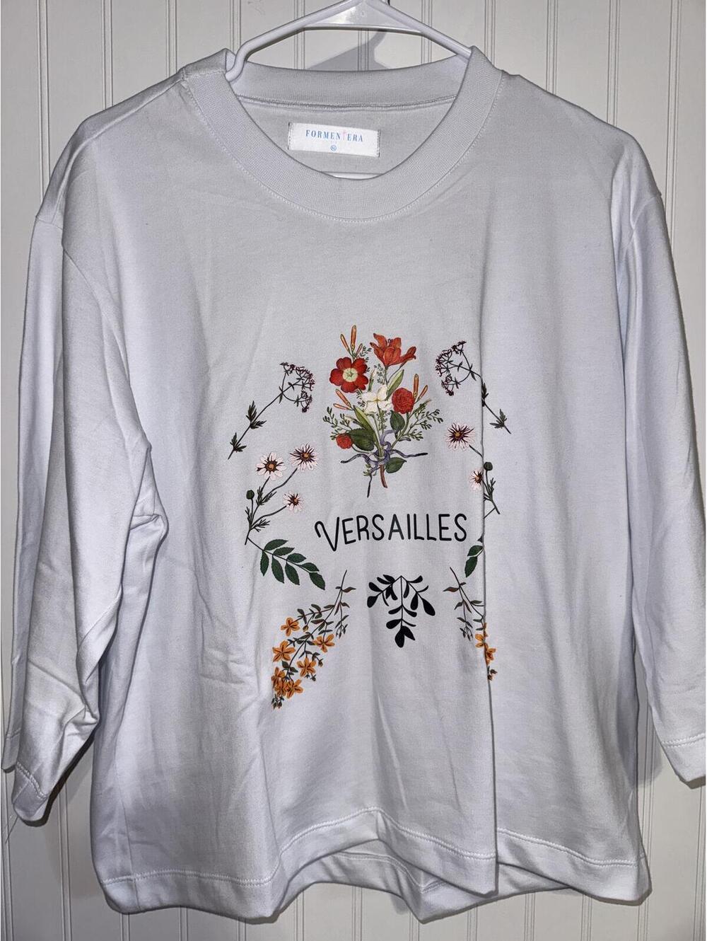 Formentera Swimwear Versailles Floral Graphic Long Sleeve XL
